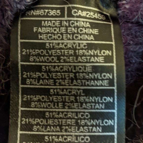BB Dakota Steve Madden Multi Color Ombre Sweater Small - Picture 5 of 5